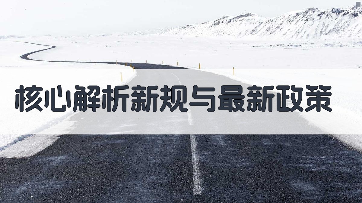 核心解析：新规与最新政策 图1