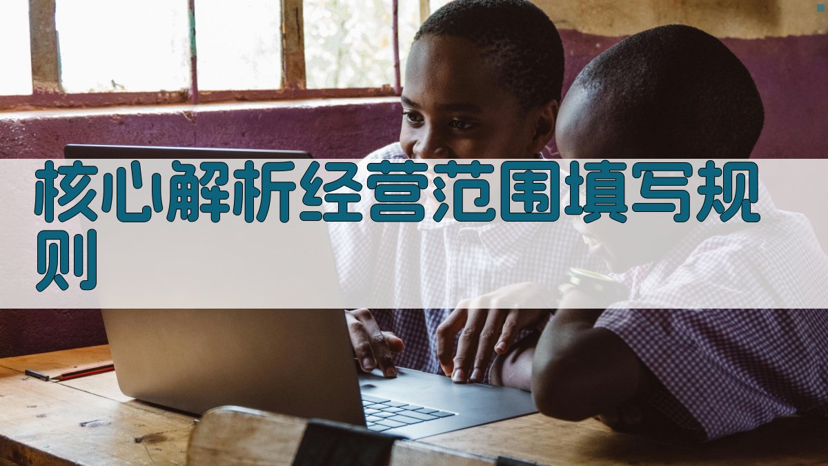 核心解析：经营范围填写规则 图1