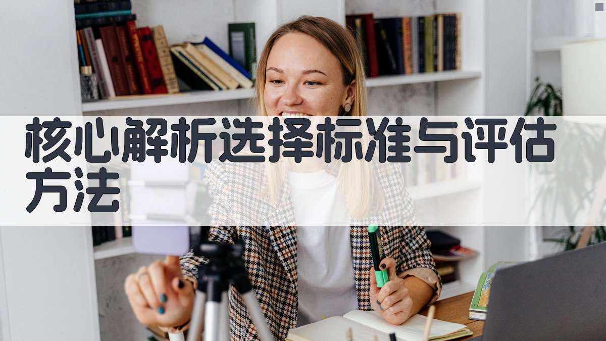 核心解析：选择标准与评估方法 图2