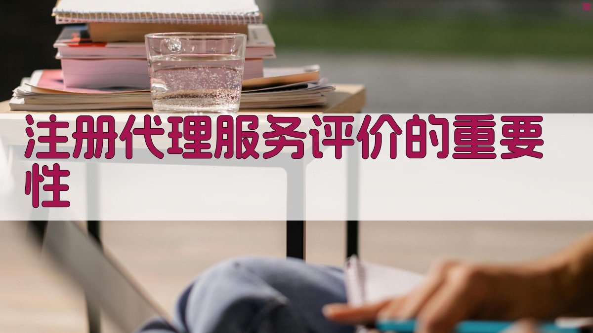 注册代理服务评价的重要性 图1
