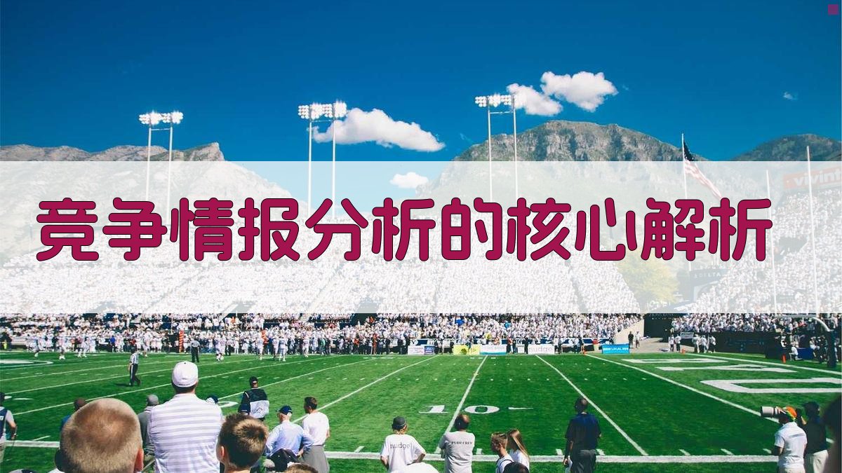 竞争情报分析的核心解析 图2