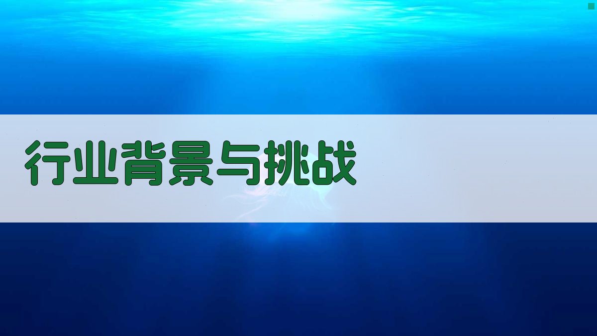 行业背景与挑战 图1