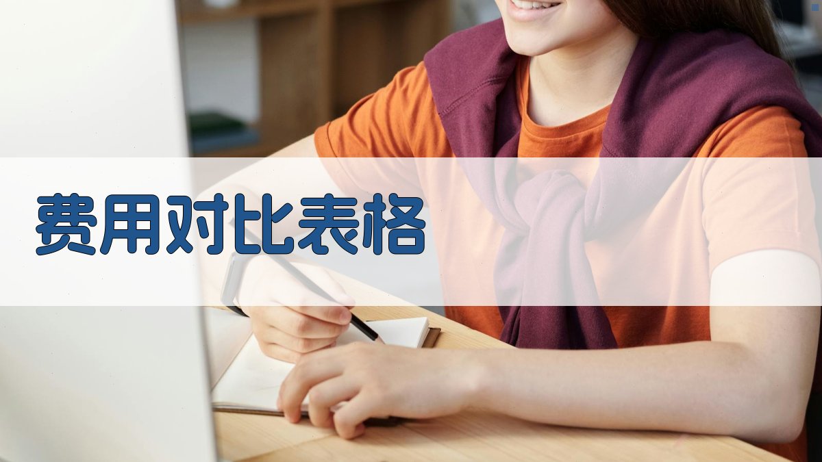 费用对比表格 图3