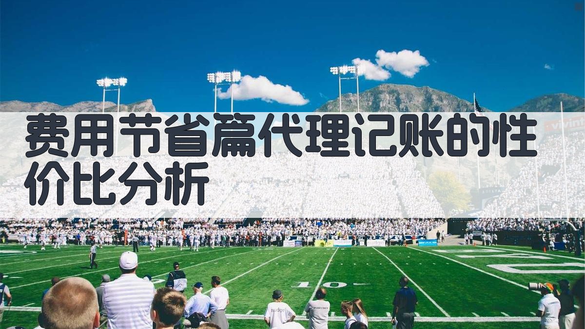 费用节省篇代理记账的性价比分析 图3
